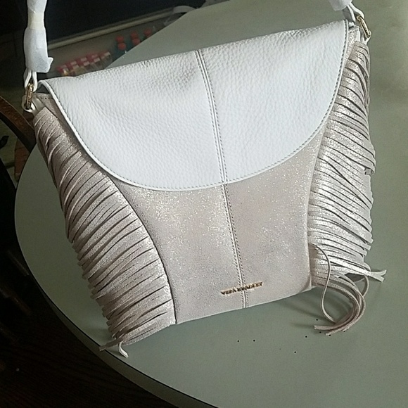 Vera Bradley Fringed Meredith Crossbody - Picture 1 of 7